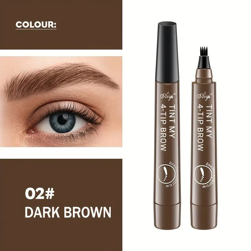 Four-head Eyebrow Pencil Long-lasting Smudge-free - deyday