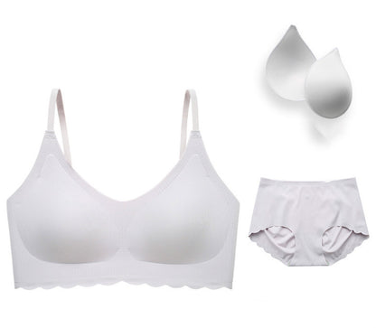 No trace underwire sports bra