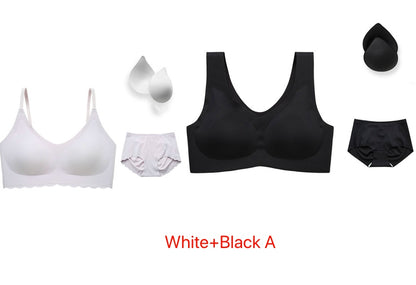 No trace underwire sports bra