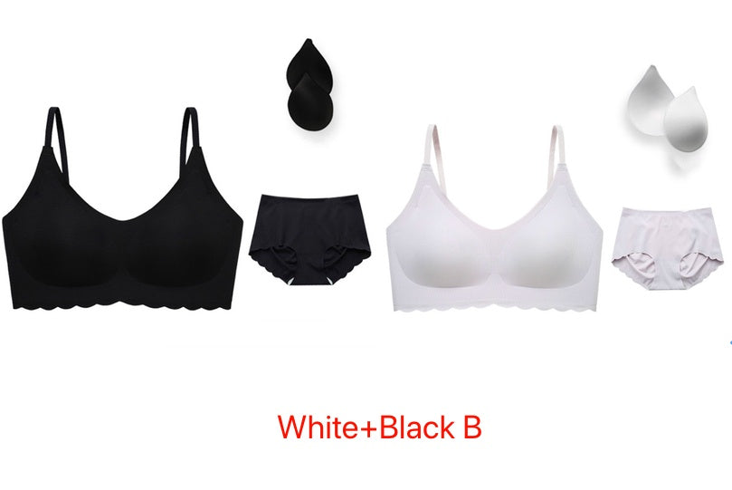 No trace underwire sports bra