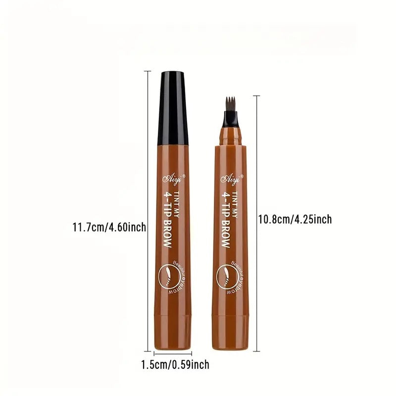 Four-head Eyebrow Pencil Long-lasting Smudge-free - deyday