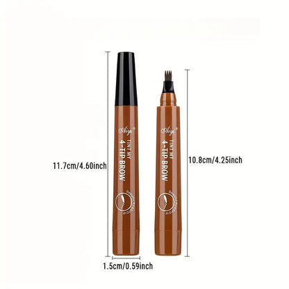 Four-head Eyebrow Pencil Long-lasting Smudge-free - deyday
