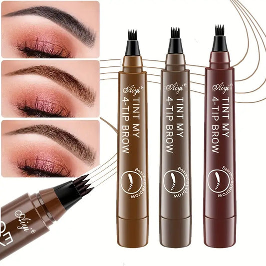 Four-head Eyebrow Pencil Long-lasting Smudge-free - deyday