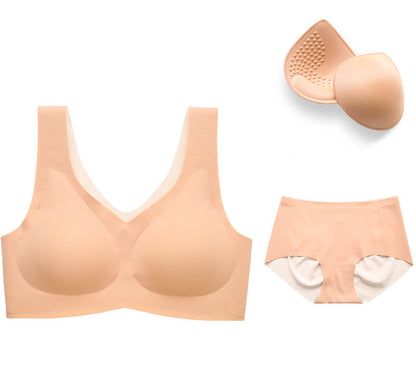 No trace underwire sports bra