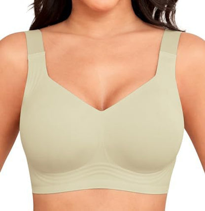 Wireless Bra Full Coverage Wireless Daily Bra Comfortable Wireless - deyday