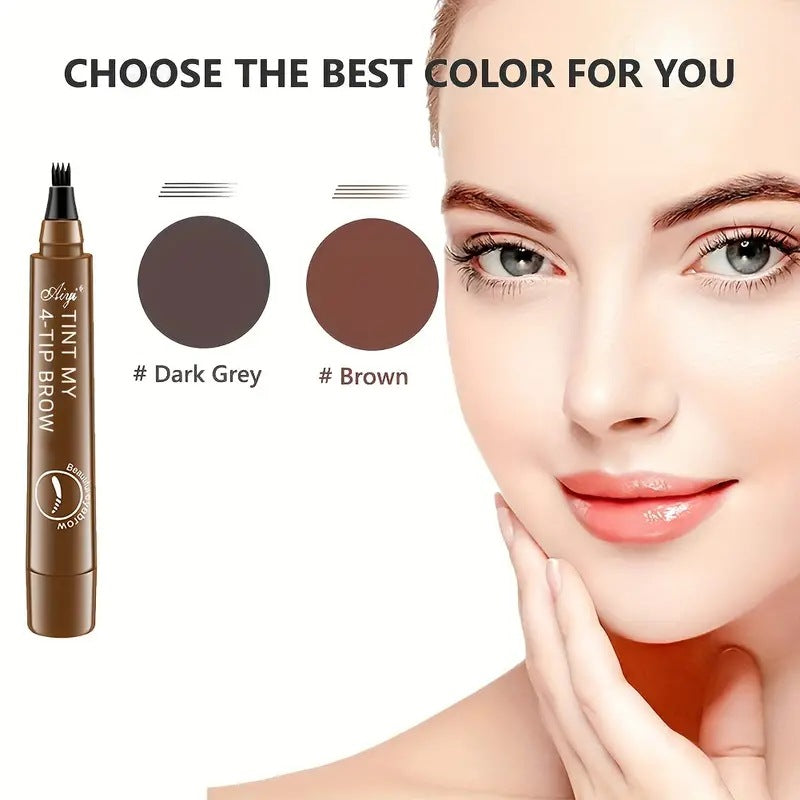 Four-head Eyebrow Pencil Long-lasting Smudge-free - deyday