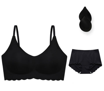 No trace underwire sports bra