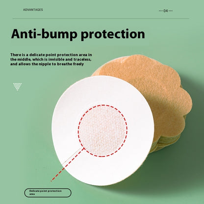 Nipple Coverage Invisible Disposable Non-woven Fabric Chest Paste