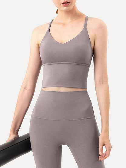 3-Pack High-Quality Yoga Bras, Supportive And Shockproof