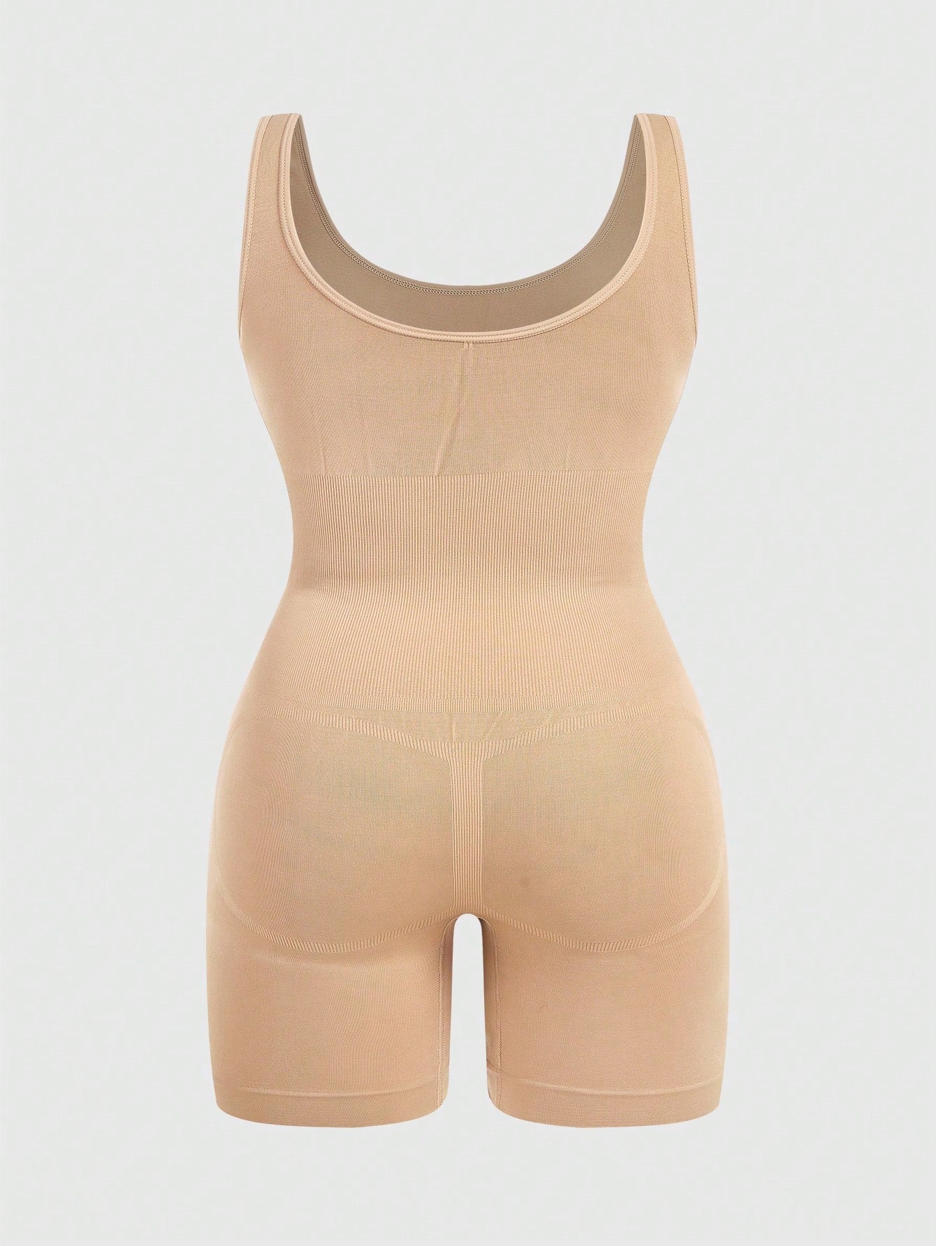 Full Body Shaper Bodysuit For Women - Seamless Tummy Control & Butt Lift Mid-Thigh Shapewear