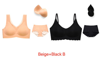 No trace underwire sports bra