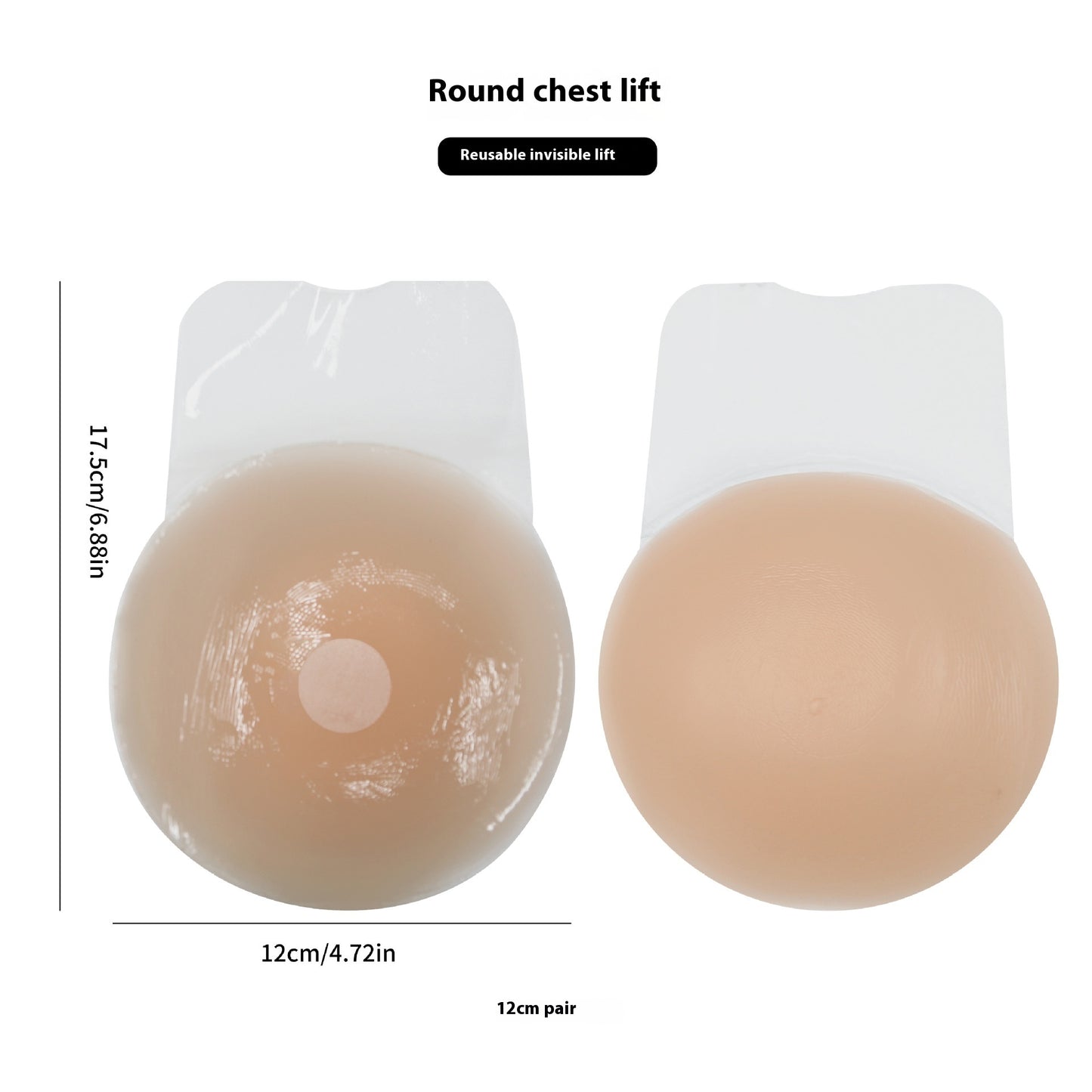 Silicone Nudebra Nipple Coverage Invisible
