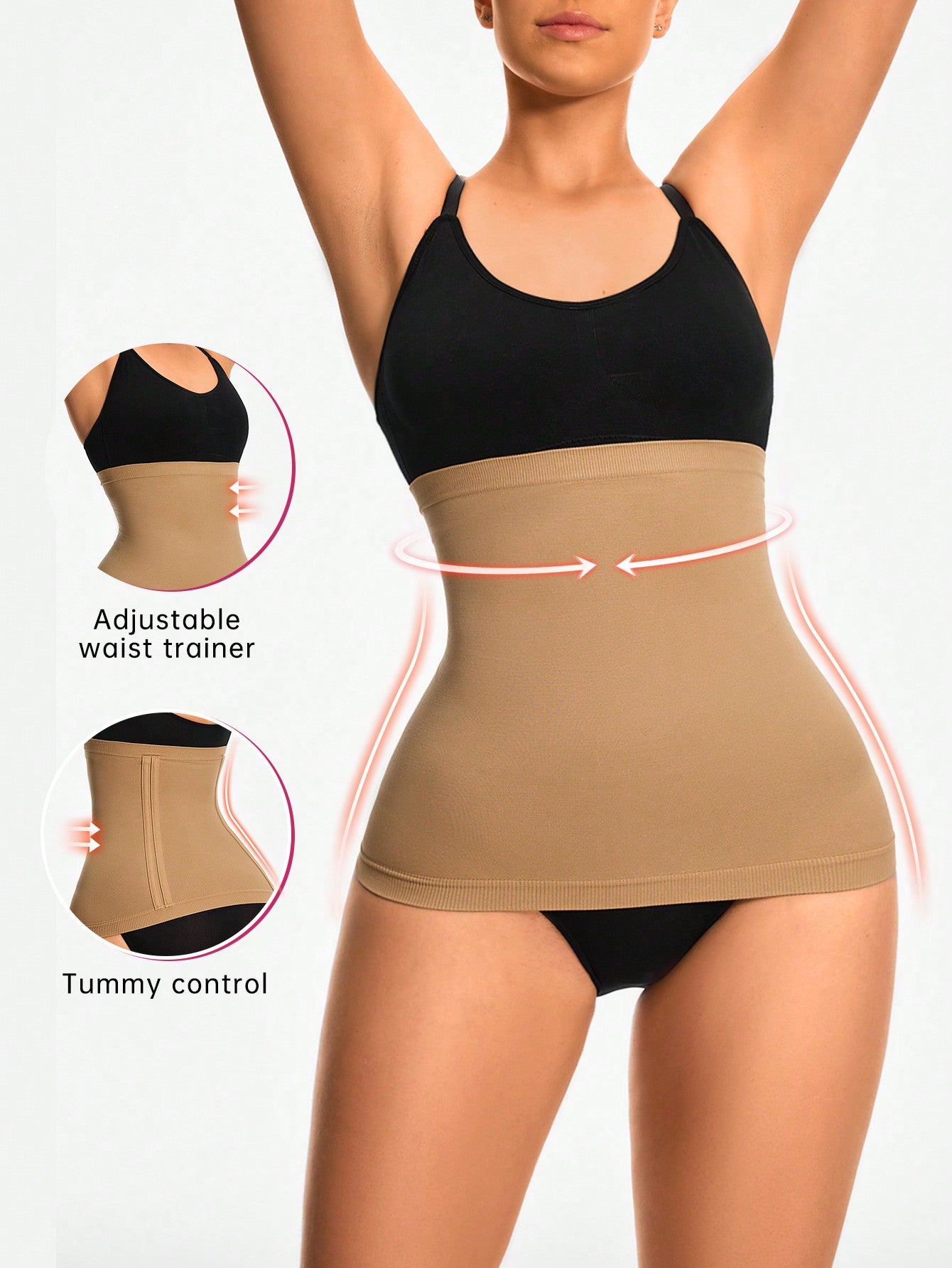 Waist Trainer Shapewear Easy-On Design Tummy Control Sexy Curves Waist Slimming Bodysuit - deyday