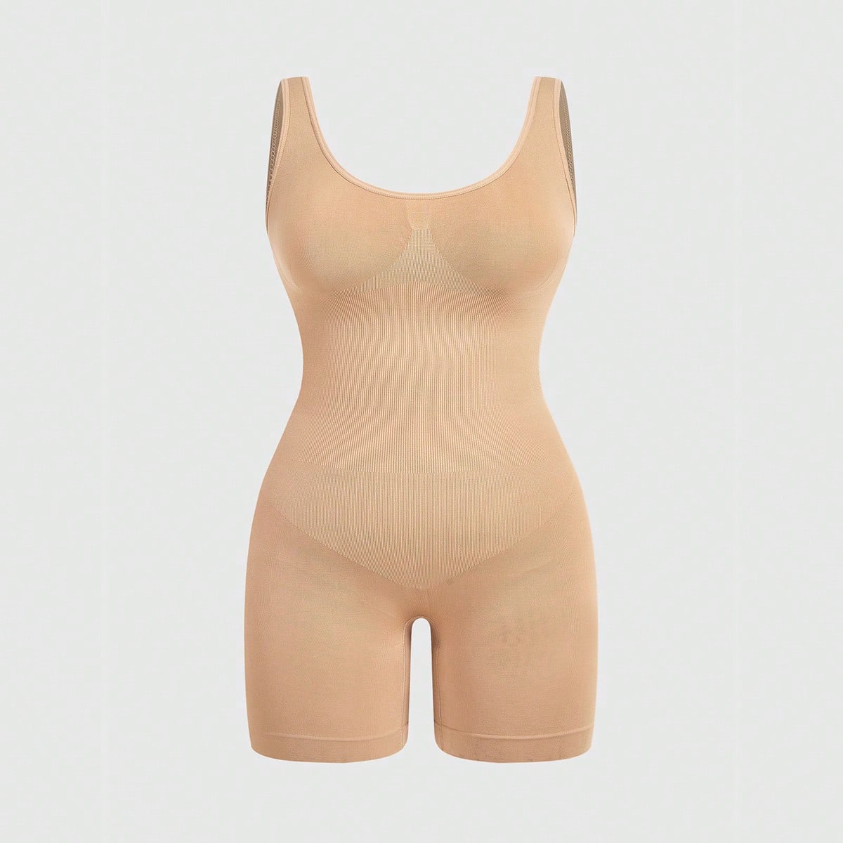 Full Body Shaper Bodysuit For Women - Seamless Tummy Control & Butt Lift Mid-Thigh Shapewear