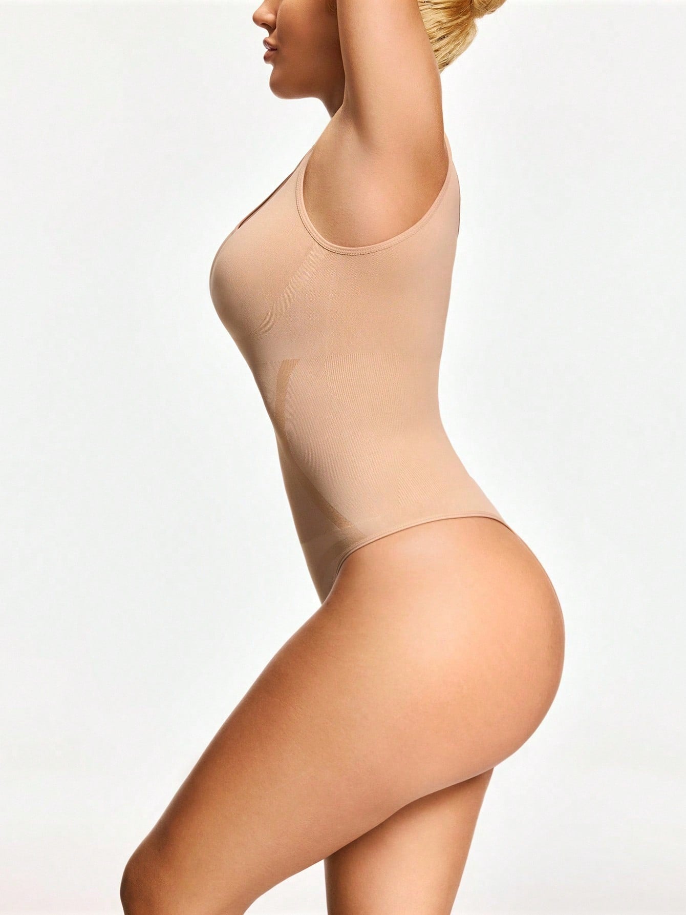 Women's Firm Control Tank Bodysuit - Bust Support & Tummy Butt Contour - deyday