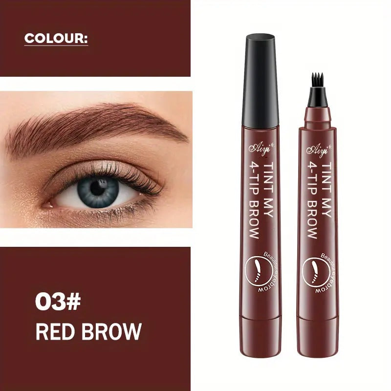 Four-head Eyebrow Pencil Long-lasting Smudge-free - deyday