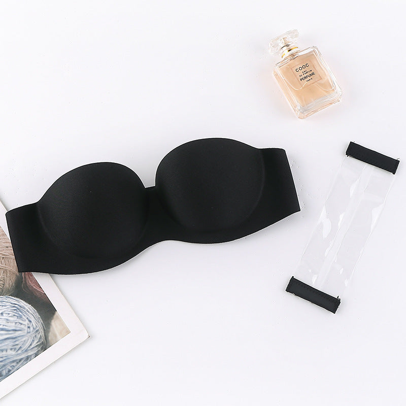 Non-slip Strapless Invisible Bra Wedding Dress Beauty Back Chest Paste Comfort Underwear - deyday