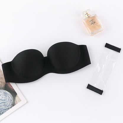 Non-slip Strapless Invisible Bra Wedding Dress Beauty Back Chest Paste Comfort Underwear - deyday
