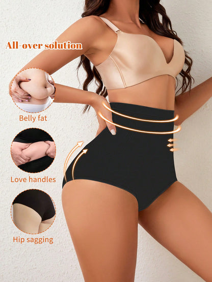 High-Waisted Shapewear Shorts For Women Full Body Slimming Tummy Control Hide Love Handles Butt Lifter