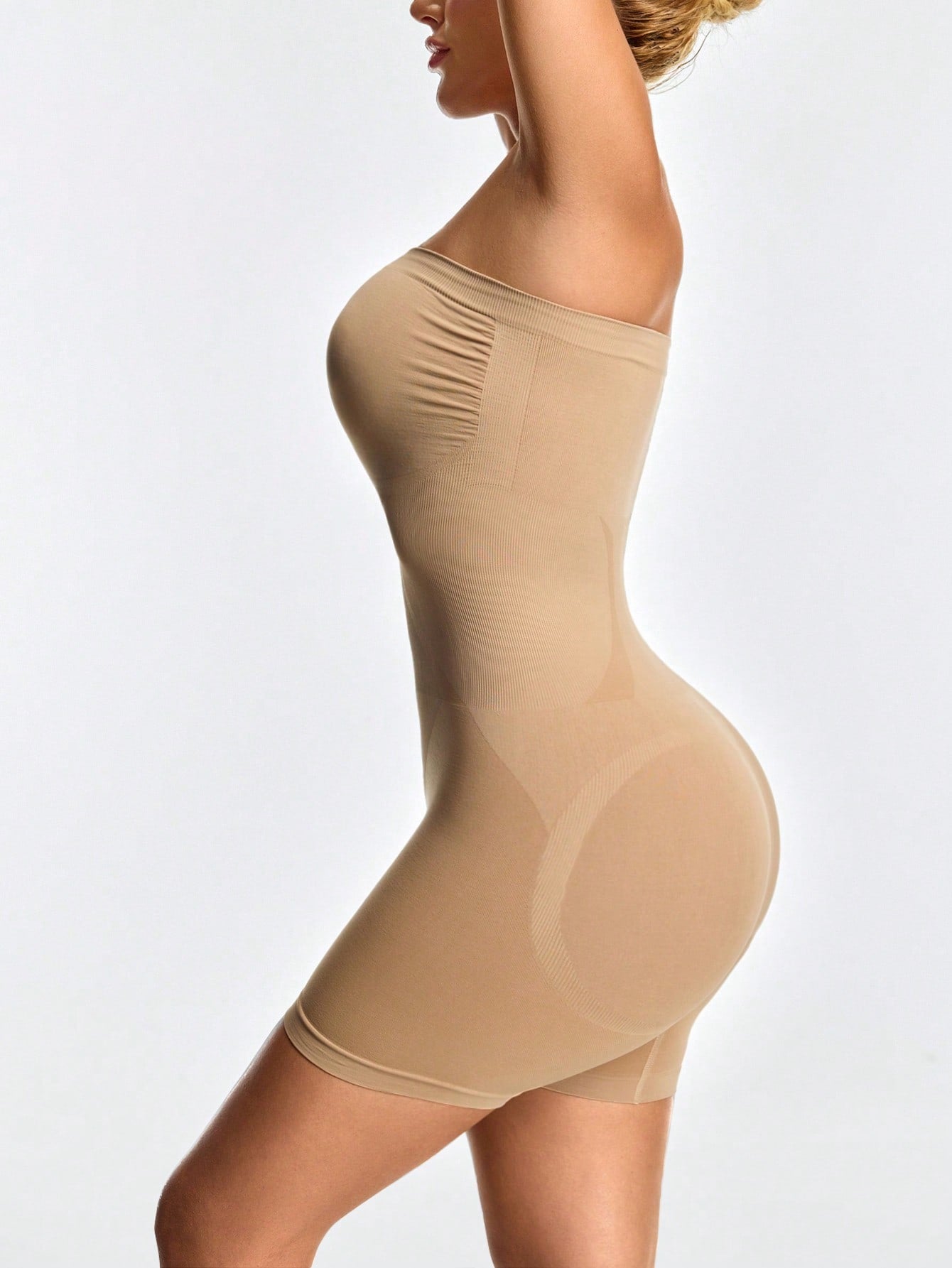 Women's Firm Control Strapless Bodysuit - Bust Support & Tummy Butt Contour - deyday
