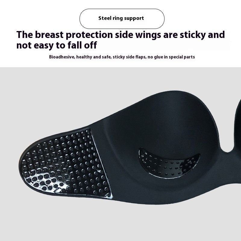 Small Breast Size Exaggerating Bra Push-up Bras Non-slip Side Wing Chest Paste