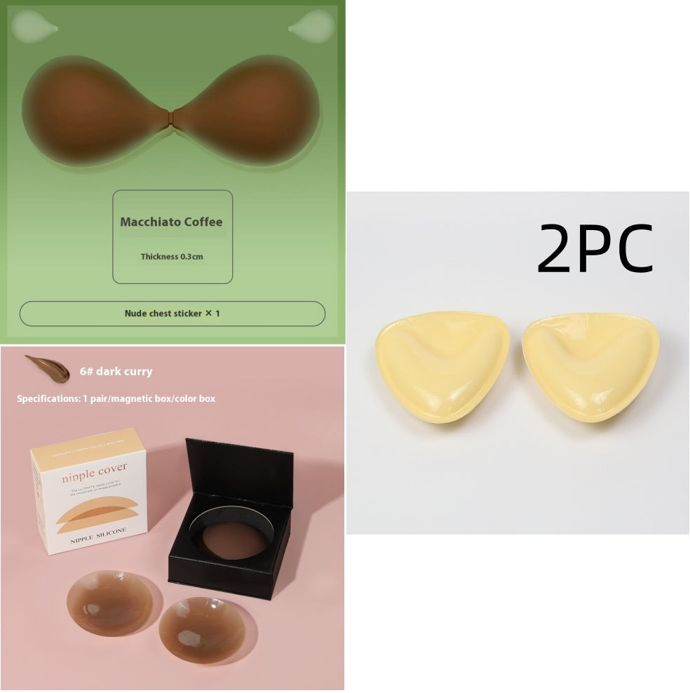 Non-adhesive Self-adhesive Chest Paste Invisible Seamless